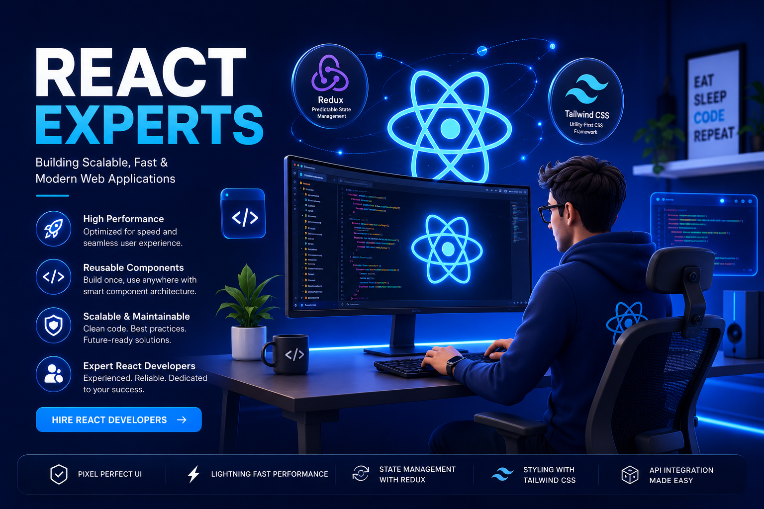 Hire React Developer - Loopcon Technologies