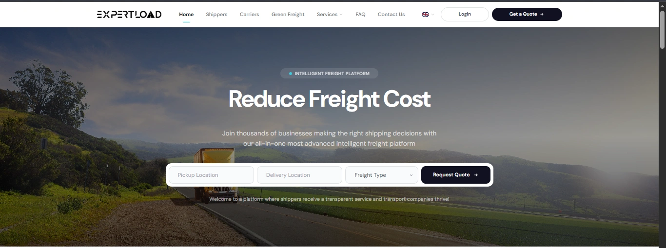 ONLINE SHIP-TRUCK BIDDING PLATFORM - EXPERTLOAD